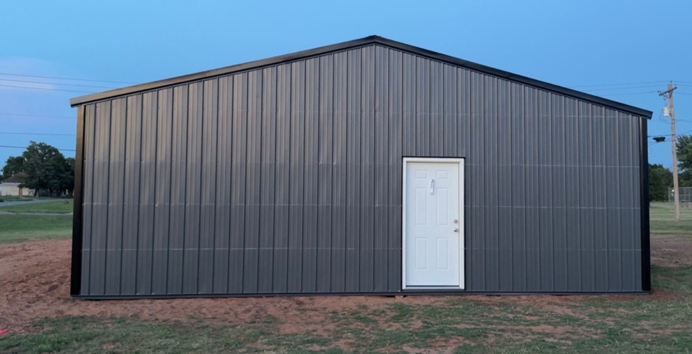 Completed gym structure