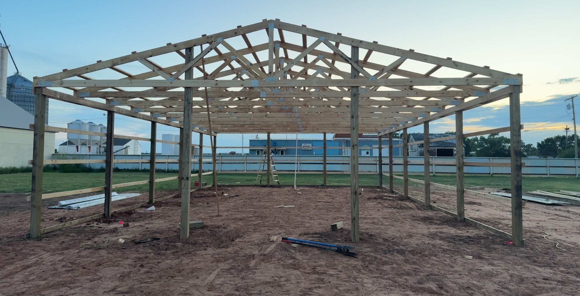 Gym under construction